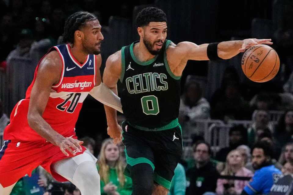 世界杯手机观看-交锋11连胜！绿军送奇才11连败 塔图姆20+14+7特雷杨复出全败